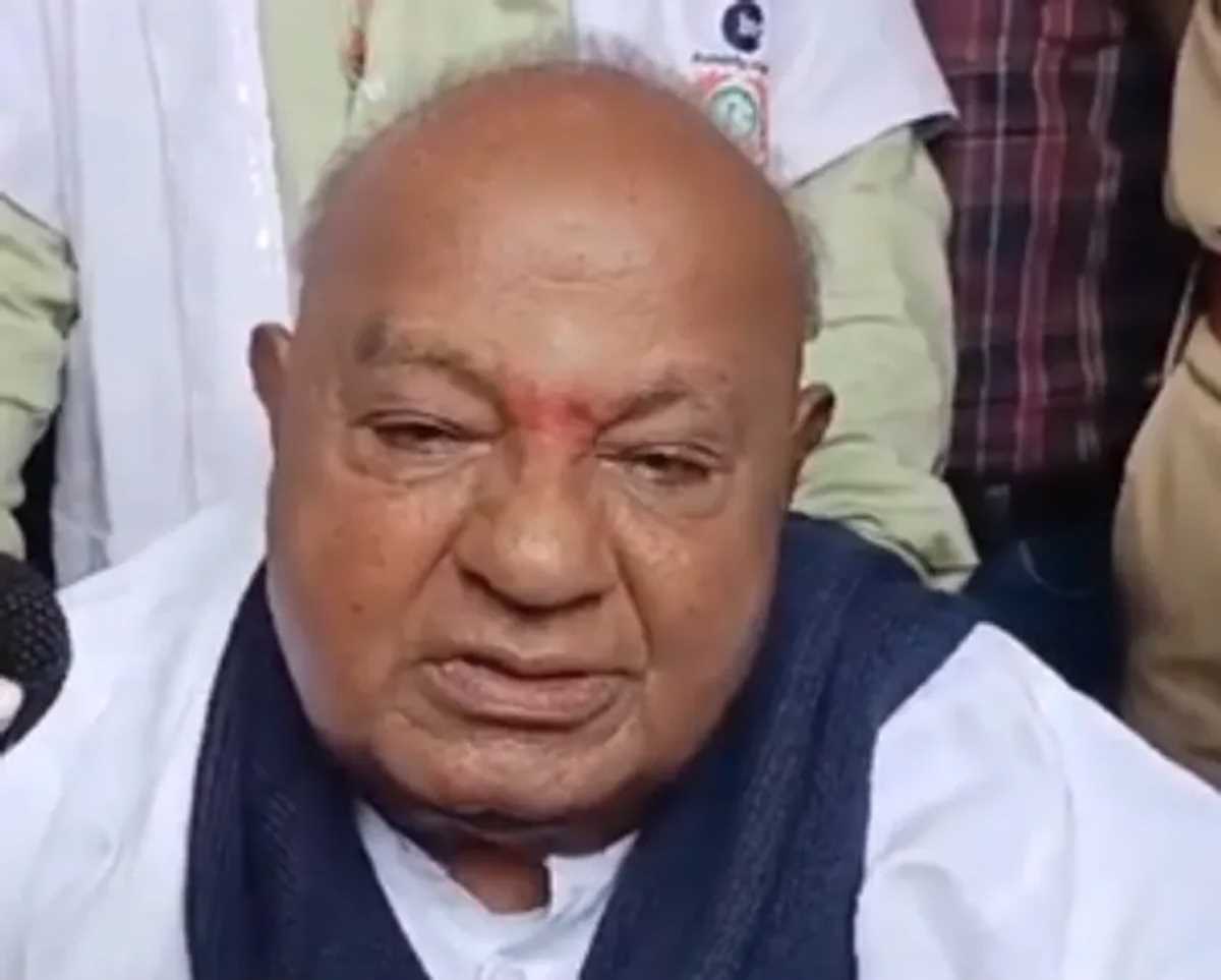 श्रीनगर से बारामुला तक रेलवे लाइन को मैंने दी थी मंजूरी : एचडी देवगौड़ा